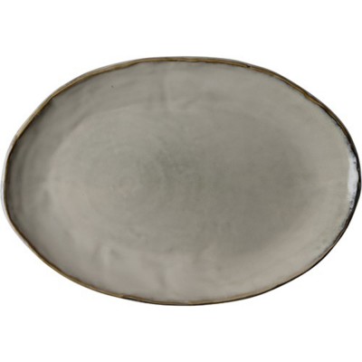 Dutch Rose Πιατέλα Οβάλ Μπεζ Stoneware Organic 28εκ Dutch Rose Πιατέλα Οβάλ Μπεζ Stoneware Organic 28εκ