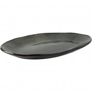 Dutch Rose Πιατέλα Οβάλ Πράσινη Stoneware Organic 23εκ Dutch Rose Πιατέλα Οβάλ Πράσινη Stoneware Organic 23εκ