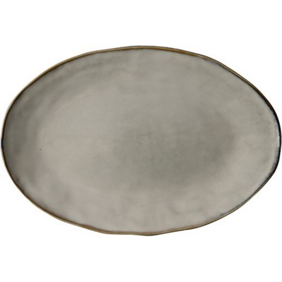 Dutch Rose Πιατέλα Οβάλ Μπεζ Stoneware Organic 23εκ Dutch Rose Πιατέλα Οβάλ Μπεζ Stoneware Organic 23εκ