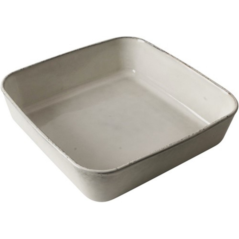 Dutch Rose Ταψί Τετράγωνο Πυράντοχο Μπεζ Stoneware Organic 24,5x24,5εκ Dutch Rose Ταψί Τετράγωνο Πυράντοχο Μπεζ Stoneware Organic 24,5x24,5εκ