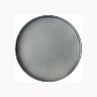 Dutch Rose Πιάτο Γκρι Stoneware Serenity 21εκ  Dutch Rose Πιάτο Γκρι Stoneware Serenity 21εκ