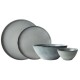 Dutch Rose Σετ Φαγητού 19τμχ Serenity Stoneware Γκρι Dutch Rose Σετ Φαγητού 19τμχ Serenity Stoneware Γκρι