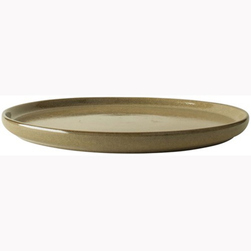 Dutch Rose Πιάτο Κάμελ Stoneware Serenity 27εκ