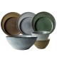 Dutch Rose Σετ Φαγητού 17τμχ Serenity Stoneware Γκρι Camel & Πράσινο Dutch Rose Σετ Φαγητού 17τμχ Serenity Stoneware Γκρι Camel & Πράσινο