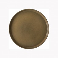 Dutch Rose Πιάτο Κάμελ Stoneware Serenity 27εκ Dutch Rose Πιάτο Κάμελ Stoneware Serenity 27εκ