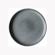 Dutch Rose Πιάτο Γκρι Stoneware Serenity 18εκ Dutch Rose Πιάτο Γκρι Stoneware Serenity 18εκ