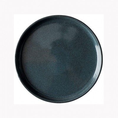 Dutch Rose Πιάτο Μπλε Stoneware Serenity 18εκ