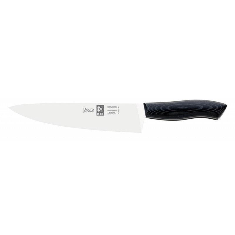 Icel Μαχαίρι Chef με Λαβή Micarta, Duro Gourmet 20εκ 