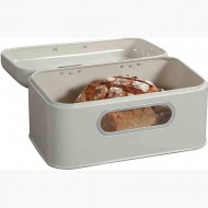 Kesper Ψωμιέρα Μεταλλική με Παραθυράκι Μπεζ 30x18x16εκ Kesper Ψωμιέρα Μεταλλική με Παραθυράκι Μπεζ 30x18x16εκ