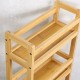 Kesper Τρόλεϊ-Ραφιέρα με Ροδάκια Μπαμπού 15x36x74εκ Kesper Τρόλεϊ-Ραφιέρα με Ροδάκια Μπαμπού 15x36x74εκ