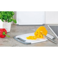 Kesper Επιφάνεια Κοπής  Πλαστική Λευκή-Γκρι 31,5x20x1εκ Kesper Επιφάνεια Κοπής  Πλαστική Λευκή-Γκρι 31,5x20x1εκ