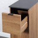 Kesper Τρόλεϊ Κουζίνας με Κάδο Ξύλινο 60x25x86εκ Kesper Τρόλεϊ Κουζίνας με Κάδο Ξύλινο 60x25x86εκ