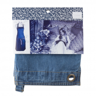 Laura Ashley Ποδιά Υφασμάτινη με Μαντήλι Sweet Allysum,Blueprint 60x85εκ Laura Ashley Ποδιά Υφασμάτινη με Μαντήλι Sweet Allysum,Blueprint 60x85εκ