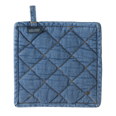 Laura Ashley Πιάστρα Φούρνου Βαμβακερή Sweet Allysum,Blueprint 23x23εκ Laura Ashley Πιάστρα Φούρνου Βαμβακερή Sweet Allysum,Blueprint 23x23εκ