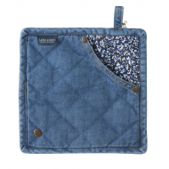 Laura Ashley Πιάστρα Φούρνου Βαμβακερή Sweet Allysum,Blueprint 23x23εκ Laura Ashley Πιάστρα Φούρνου Βαμβακερή Sweet Allysum,Blueprint 23x23εκ