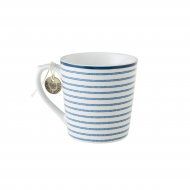 Laura Ashley Κούπα Πορσελάνης Candy Stripe, Blueprint 32cl Laura Ashley Κούπα Πορσελάνης Candy Stripe, Blueprint 32cl