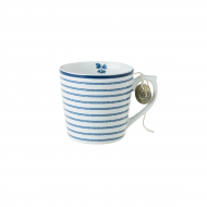 Laura Ashley Κούπα Πορσελάνης Candy Stripe, Blueprint 22cl Laura Ashley Κούπα Πορσελάνης Candy Stripe, Blueprint 22cl