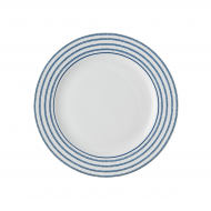 Laura Ashley Πιάτο Ρηχό Πορσελάνης Candy Stripe, Blueprint 18εκ Laura Ashley Πιάτο Ρηχό Πορσελάνης Candy Stripe, Blueprint 18εκ