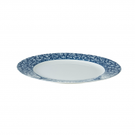 Laura Ashley Πιάτο Ρηχό Πορσελάνης Sweet Allysum,Blueprint 20εκ  Laura Ashley Πιάτο Ρηχό Πορσελάνης Sweet Allysum,Blueprint 20εκ