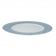 Laura Ashley Πιάτο Ρηχό Πορσελάνης Floris,Blueprint 26εκ  Laura Ashley Πιάτο Ρηχό Πορσελάνης Floris,Blueprint 26εκ