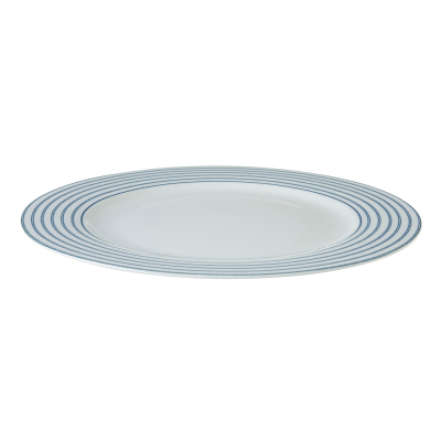 Laura Ashley Πιάτο Ρηχό Πορσελάνης Candy Stripe Blueprint,26εκ Laura Ashley Πιάτο Ρηχό Πορσελάνης Candy Stripe Blueprint,26εκ