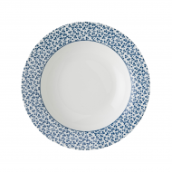 Laura Ashley Πιάτο Βαθύ Πορσελάνης Floris,Blueprint 22εκ   Laura Ashley Πιάτο Βαθύ Πορσελάνης Floris,Blueprint 22εκ