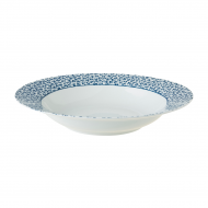 Laura Ashley Πιάτο Βαθύ Πορσελάνης Floris,Blueprint 22εκ   Laura Ashley Πιάτο Βαθύ Πορσελάνης Floris,Blueprint 22εκ