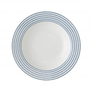 Laura Ashley Πιάτο Βαθύ Πορσελάνης Candy Stripe Blueprint,22εκ Laura Ashley Πιάτο Βαθύ Πορσελάνης Candy Stripe Blueprint,22εκ