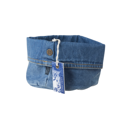 Laura Ashley Ψωμιέρα Υφασμάτινη Μπλέ Blueprint,17x11εκ  Laura Ashley Ψωμιέρα Υφασμάτινη Μπλέ Blueprint,17x11εκ