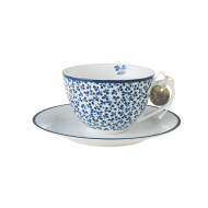 Laura Ashley Φλυτζάνι Τσαγιού Πορσελάνης Floris,Blueprint 26cl Laura Ashley Φλυτζάνι Τσαγιού Πορσελάνης Floris,Blueprint 26cl