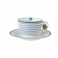 Laura Ashley Φλυτζάνι Τσαγιού Πορσελάνης Candy Stripe,Blueprint 26cl Laura Ashley Φλυτζάνι Τσαγιού Πορσελάνης Candy Stripe,Blueprint 26cl