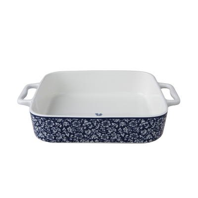 Laura Ashley Ταψί Πυρίμαχο Πορσελάνης Τετράγωνο Sweet Allysum,Blueprint 23x23εκ Laura Ashley Ταψί Πυρίμαχο Πορσελάνης Τετράγωνο Sweet Allysum,Blueprint 23x23εκ