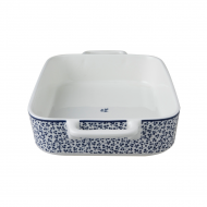 Laura Ashley Ταψί Πυρίμαχο Πορσελάνης Floris,Blueprint 27x19εκ Laura Ashley Ταψί Πυρίμαχο Πορσελάνης Floris,Blueprint 27x19εκ
