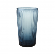 Laura Ashley Ποτήρι Γυάλινο Φυσητό Σετ 4τμχ Blue,Blueprint 14εκ  Laura Ashley Ποτήρι Γυάλινο Φυσητό Σετ 4τμχ Blue,Blueprint 14εκ