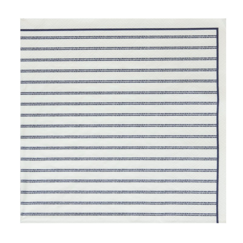 Laura Ashley Χαρτοπετσέτες Candy Stripe,Blueprint 33x33εκ