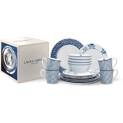 Laura Ashley Σετ Φαγητού Πορσελάνης 16τμχ,Blueprint Laura Ashley Σετ Φαγητού Πορσελάνης 16τμχ,Blueprint