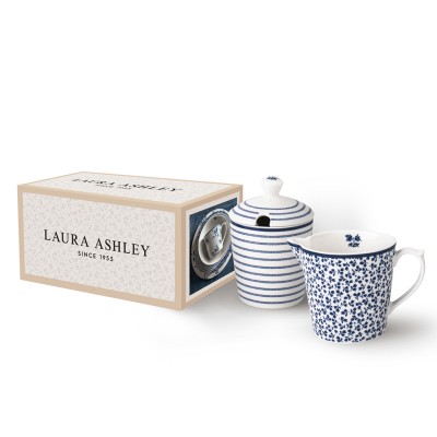Laura Ashley Σετ 2τμχ Ζαχαριέρα Και Γαλατιέρα Blueprint Giftbox Laura Ashley Σετ 2τμχ Ζαχαριέρα Και Γαλατιέρα Blueprint Giftbox