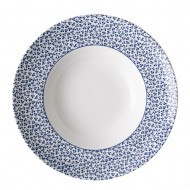 Laura Ashley Πιάτο Βαθύ Pasta Πορσελάνης Floris Blueprint 27,5εκ Laura Ashley Πιάτο Βαθύ Pasta Πορσελάνης Floris Blueprint 27,5εκ
