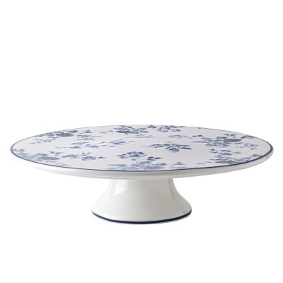 Laura Ashley Πιατέλα Τούρτας με Πόδι Πορσελάνης 30εκ Cake Stand China Rose Blueprint Laura Ashley Πιατέλα Τούρτας με Πόδι Πορσελάνης 30εκ Cake Stand China Rose Blueprint
