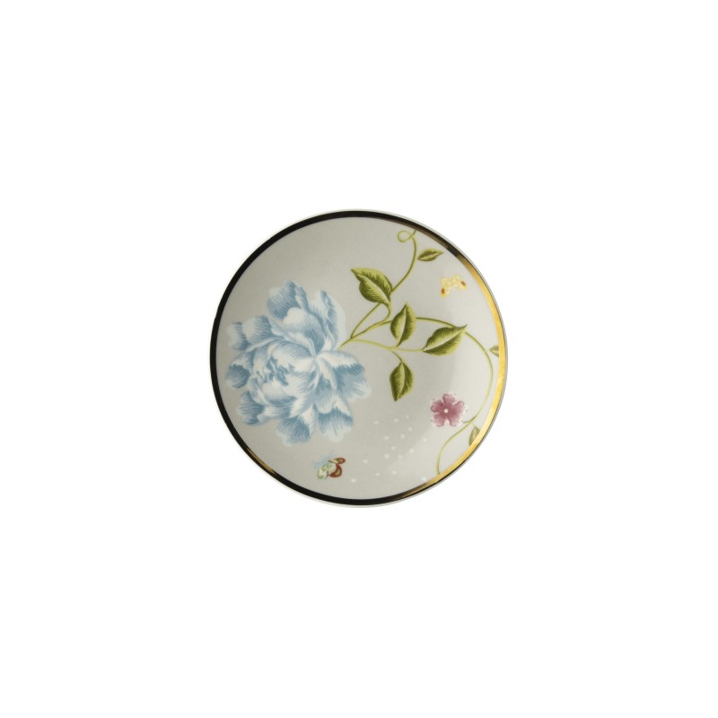 Laura Ashley Πιάτο Petit Four Πορσελάνης Cobblestone Uni,Heritage 12εκ