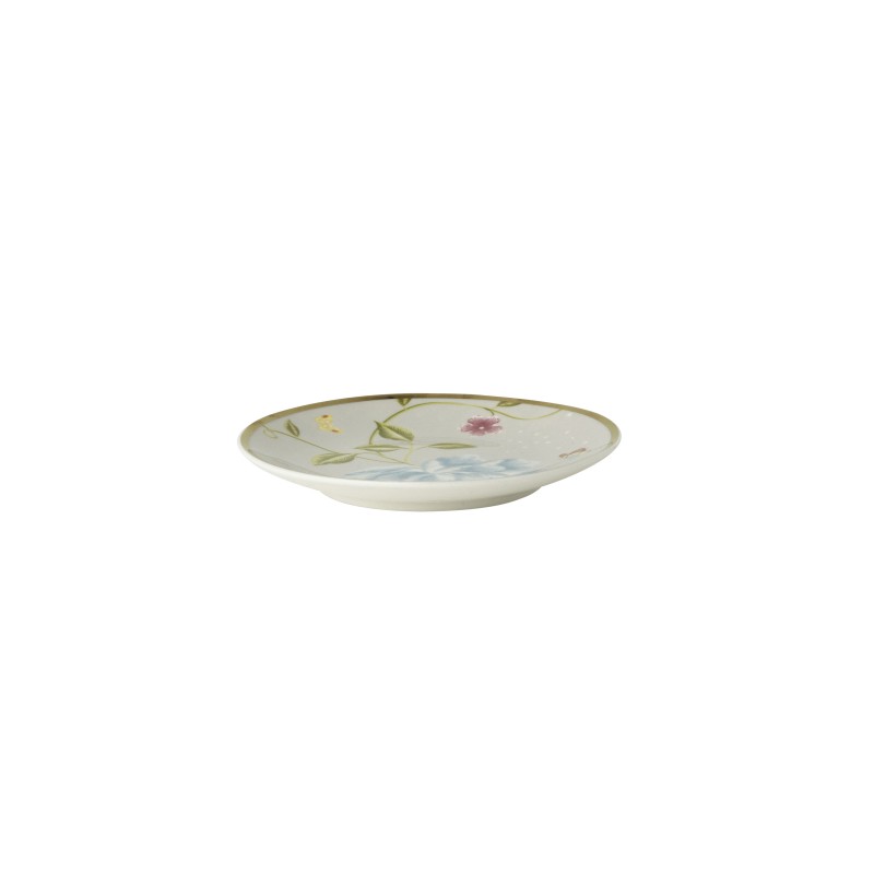 Laura Ashley Πιάτο Petit Four Πορσελάνης Cobblestone Uni,Heritage 12εκ