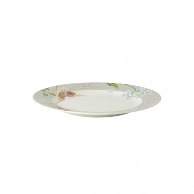 Laura Ashley Πιάτο Ρηχό Πορσελάνης Cobblestone Uni,Heritage 18εκ  Laura Ashley Πιάτο Ρηχό Πορσελάνης Cobblestone Uni,Heritage 18εκ