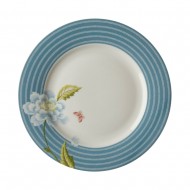 Laura Ashley Πιάτο Ρηχό Πορσελάνης, Seaspray Candy Stripe 20εκ  Laura Ashley Πιάτο Ρηχό Πορσελάνης, Seaspray Candy Stripe 20εκ