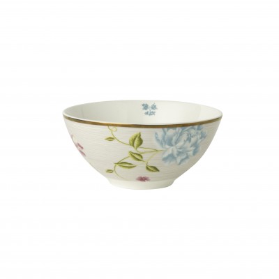 Laura Ashley Μπολ Πορσελάνης Cobblestone Pinstripe,Heritage 13εκ Laura Ashley Μπολ Πορσελάνης Cobblestone Pinstripe,Heritage 13εκ