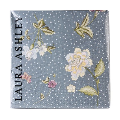 Laura Ashley Χαρτοπετσέτες Seaspray Uni,Heritage 33x33εκ Laura Ashley Χαρτοπετσέτες Seaspray Uni,Heritage 33x33εκ