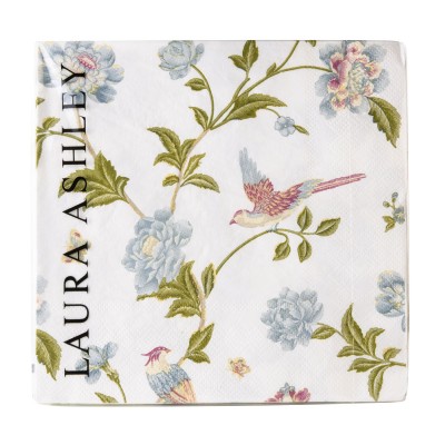 Laura Ashley Χαρτοπετσέτες Elveden White,Heritage 33x33εκ Laura Ashley Χαρτοπετσέτες Elveden White,Heritage 33x33εκ