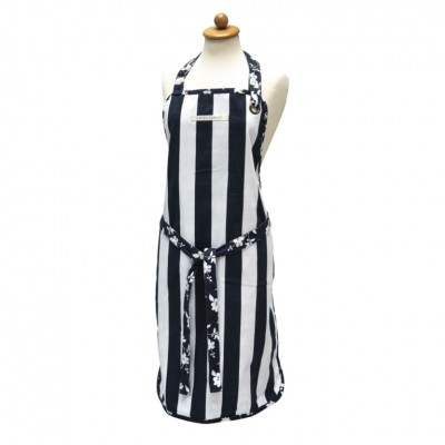 Laura Ashley Ποδιά Δυο Όψεων Βαμβακερή Apron Λευκό-Μπλε Elveden Midnight Heritage 60x85εκ  Laura Ashley Ποδιά Δυο Όψεων Βαμβακερή Apron Λευκό-Μπλε Elveden Midnight Heritage 60x85εκ