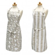 Laura Ashley Ποδιά Δυο Όψεων Υφασμάτινη Μπεζ-Λευκό Elveden Cobblestone,Heritage 60x85εκ Laura Ashley Ποδιά Δυο Όψεων Υφασμάτινη Μπεζ-Λευκό Elveden Cobblestone,Heritage 60x85εκ