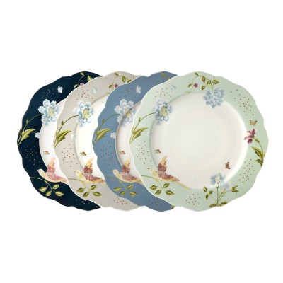 Laura Ashley Πιάτο Ρηχό Πορσελάνης Σετ 4τμχ Heritage, 23εκ Laura Ashley Πιάτο Ρηχό Πορσελάνης Σετ 4τμχ Heritage, 23εκ