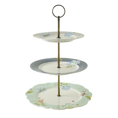 Laura Ashley Εταζέρα-Cake Stand Τριώροφη Πορσελάνης Heritage Laura Ashley Εταζέρα-Cake Stand Τριώροφη Πορσελάνης Heritage